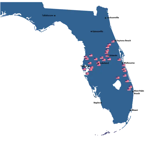 Florida Concrete Map